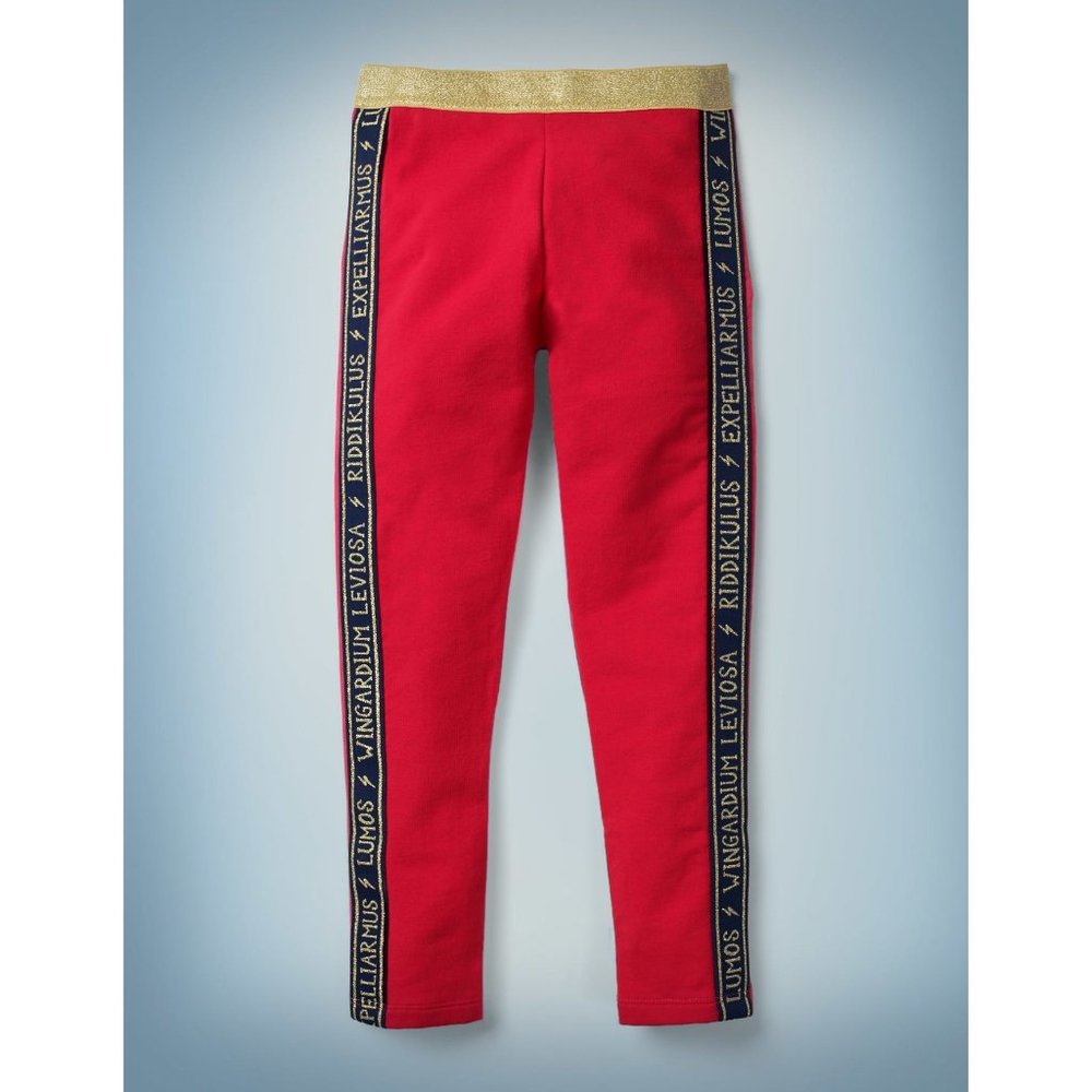 Mini Boden x Harry Potter Cosy Leggings Red